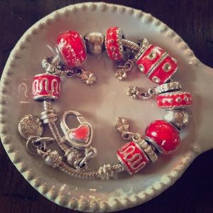 Pandora Bleeding Heart Bracelet